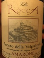 Villa Rocca Recioto della Valpolicella Amarone Classico