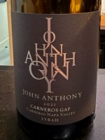 John Anthony Carneros Gap Syrah
