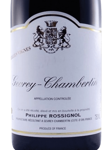 Philippe Rossignol Vieilles Vignes Gevrey-Chambertin | Vivino 日本語