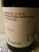 Scagliola Giacomo La Faia Barbera d'Asti Superiore