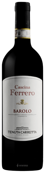 Tenuta Carretta Barolo Cascina Ferrero