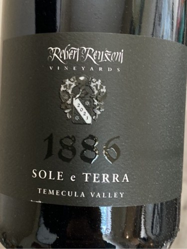 Robert Renzoni 1886 Sole e Terra | Vivino English