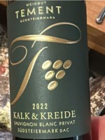 Tement Kalk & Kreide Sauvignon Blanc Privat