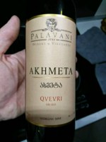 Palavani Ахмета Qvevri Красное Сухое (Ahmeta Qvevri Dry Red)