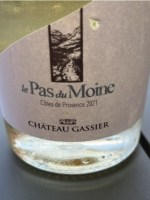 Château Gassier Le Pas du Moine Côtes de Provence Blanc