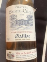 Georges Vigouroux Chateau Sainte-Cecile Symphonie d'Octobre Gaillac