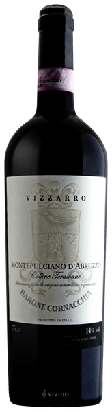 Barone Cornacchia Vizzarro Montepulciano d'Abruzzo Colline Teramane