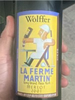 Wölffer Estate La Ferme Martin Merlot