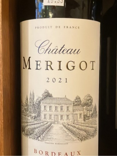 2021 Château Merigot Bordeaux Rouge | Vivino English