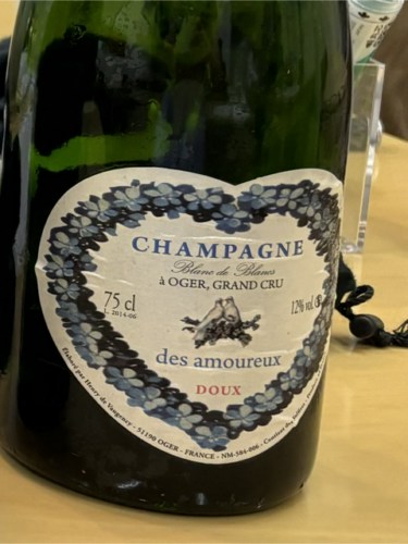 Henry de Vaugency Des Amoureux Blanc de Blancs Doux Champagne