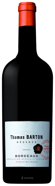 Vinho Thomas Barton Tinto Seco França Reserve Cabernet Sauvignon, Merlot 2023 750ml