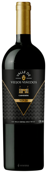 Vinho Valle de Viejos Viñedos Tinto Seco Chile Vin 50 Carménère 2023 750ml