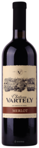 Château Vartely Merlot Demidulce Roşu N.V.