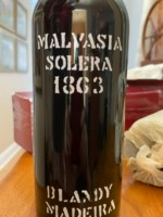 Blandy's Solera 1863 Malvasia Madeira
