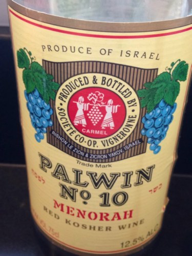 Carmel Wines Palwin No 10 Menorah Red | Vivino English
