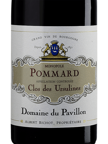 希少古酒 Bichot Pommard 1983 Domaine du Pavillon Pommard 'Clos des Ursulines' (Monopole