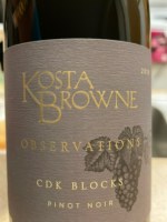 Kosta Browne Observations Cdk Blocks Pinot Noir