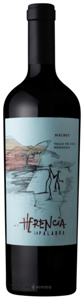 Vinho Polo Bodegas Y Viñedos Tinto Seco Argentina Herencia La Palabra Malbec 2018 750ml