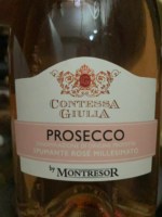 Montresor Contessa Giulia Prosecco Spumante Rosé Millesimato