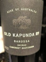 Marks & Spencer Old Kapunda Rd Shiraz - Cabernet Sauvignon