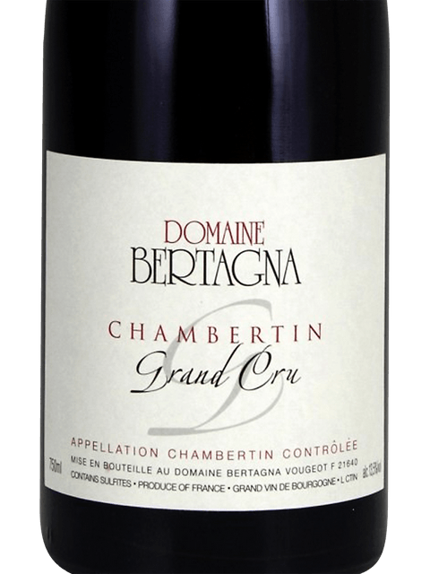 Domaine Bertagna Chambertin Grand Cru | Vivino English