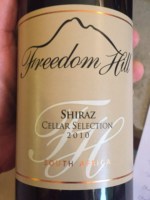 Freedom Hill Cellar Selection Shiraz