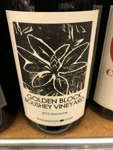 Block Wines Boushey Vineyard Golden Block Grenache | Vivino English
