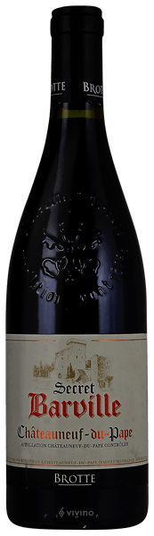 Brotte Secret Barville Chateauneuf-du-Pape