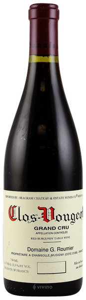 Domaine G. Roumier Clos de Vougeot