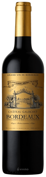 Château Galochet Bordeaux | Vivino English