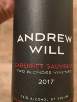 Andrew Will Two Blondes Vineyard Cabernet Sauvignon
