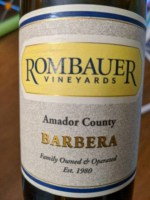 Rombauer Vineyards Barbera