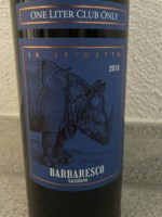 La Spinetta One Liter Club Only Barbaresco Valeirano