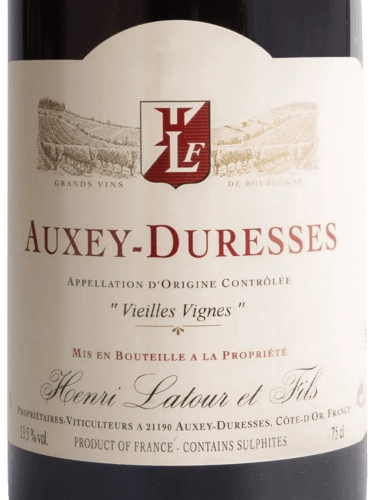 Henri Latour & Fils Vieilles Vignes Auxey-Duresses | Vivino Français