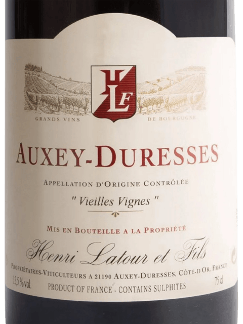 Henri Latour & Fils Vieilles Vignes Auxey-Duresses | Vivino 日本語