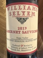 Williams Selyem Beckstoffer Missouri Hopper Vineyard Cabernet Sauvignon