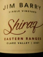 Jim Barry Eastern Ranges Shriaz