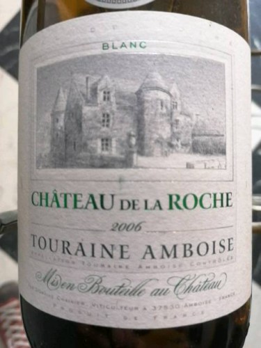 Château de la Roche Touraine Amboise Blanc Sec | Vivino US