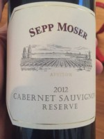 Sepp Moser Reserve Cabernet Sauvignon