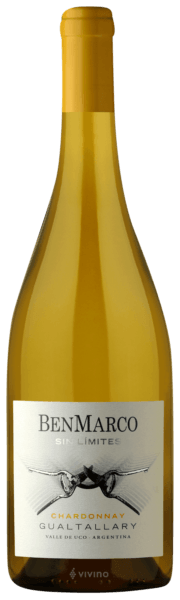 Vinho Benmarco Wine Branco Seco Argentina Sin Límites Chardonnay 750ml