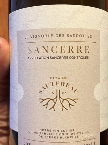 Le Vignoble des Sarrottes Sancerre Blanc