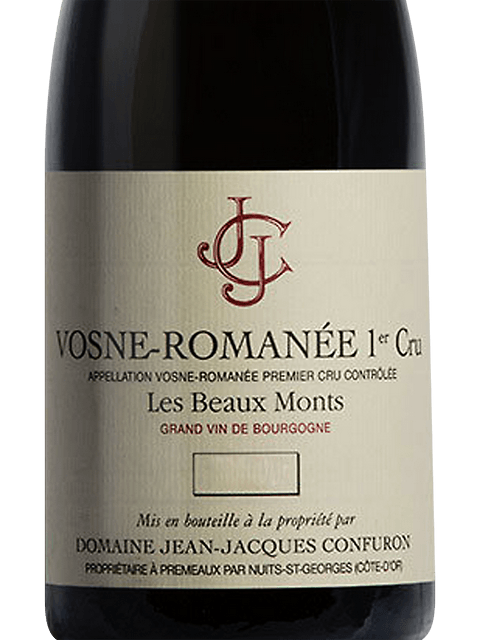 ジャン　ジャック　コンフェロン　ヴォーヌ　ロマネ　1ER レ　ボーモン ジャン ジャック コンフェロン ヴォーヌ ロマネ 1ER レ ボーモン