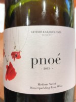 Artemis Karamolegos Pnoé Rosé Demi Sparkling