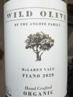 Angove Wild Olive Organic Fiano