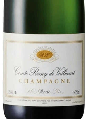 Bernard Remy Comte Remy de Vallicourt Brut Champagne | Vivino 日本語