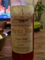 Monte Rio Cellars Carbonic Zinfandel Rosé