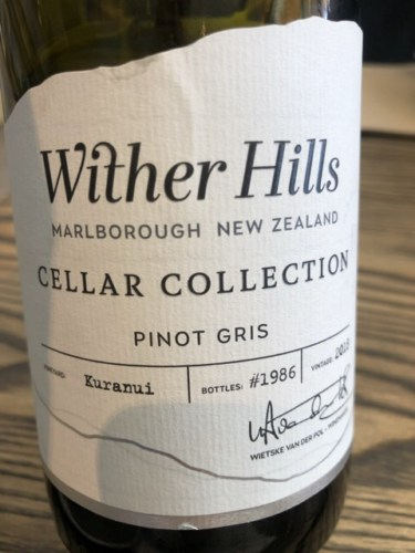 Wither Hills Cellar Collection Pinot Gris Vivino English