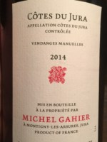 Michel Gahier Côtes du Jura