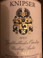 Knipser Großkarlbacher Osterberg Riesling Auslese