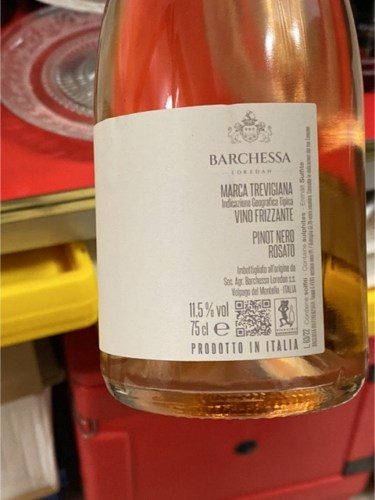 Barchessa Loredan Pinot Nero Rosato Frizzante | Vivino US